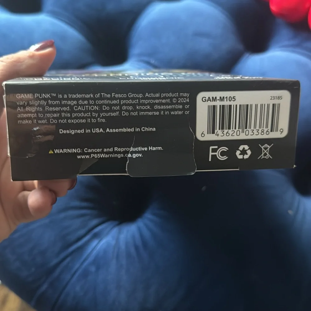 game punk new box